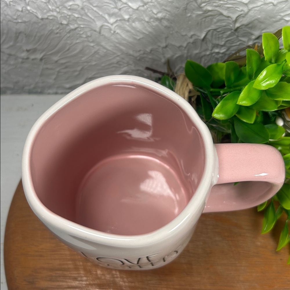Rae Dunn “Love My Peeps' Mug White Pink 18 Oz Mug Easter Spring Coffee Drink Mug - Picture 6 of 11